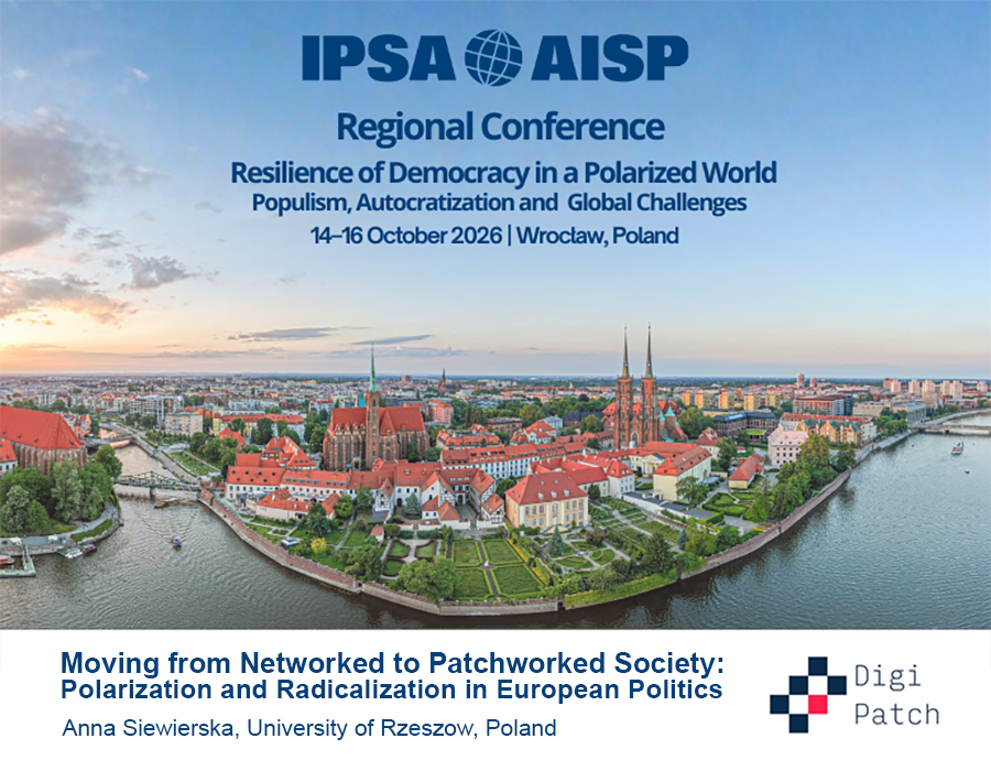 Wyniki projektu DigiPatch zaprezentowane podczas międzynarodowej konferencji International Political Science Association (IPSA)