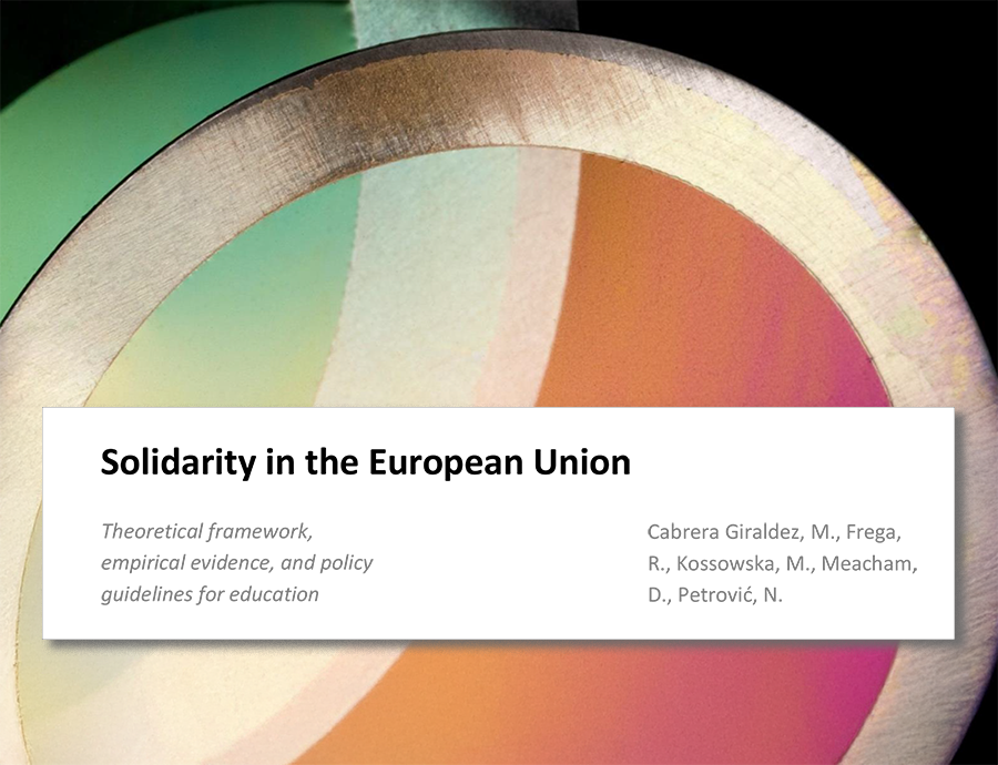 Ekspertyza | Solidarność w Unii Europejskiej. Ramy teoretyczne, dane empiryczne i wytyczne dla polityki edukacyjnej