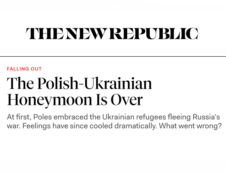 Od solidarności do napięć społecznych. O zmianie postaw wobec ukraińskich uchodźców w Polsce